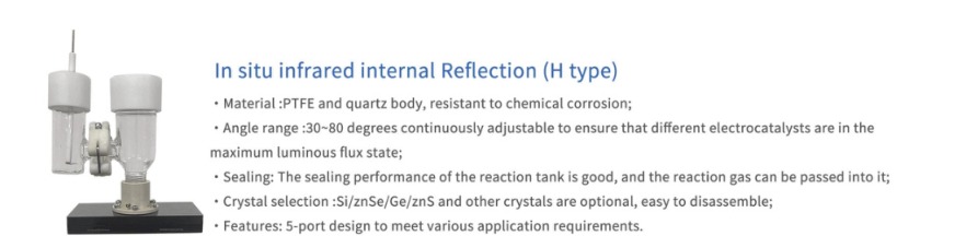 H-Type Infrared Internal-Reflection Cell — SSI catalogue section