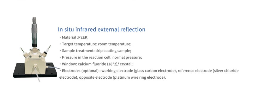 In-Situ Infrared External-Reflection Cell — SSI catalogue section