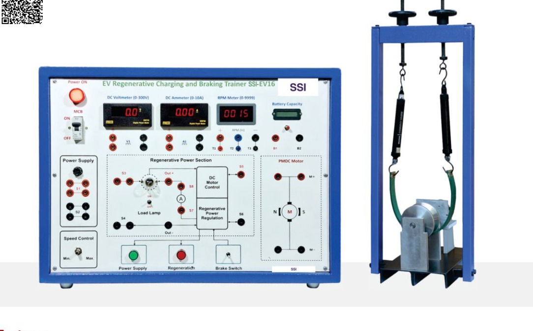SSI-EV16 Regenerative Charging & Braking Trainer — catalog figure