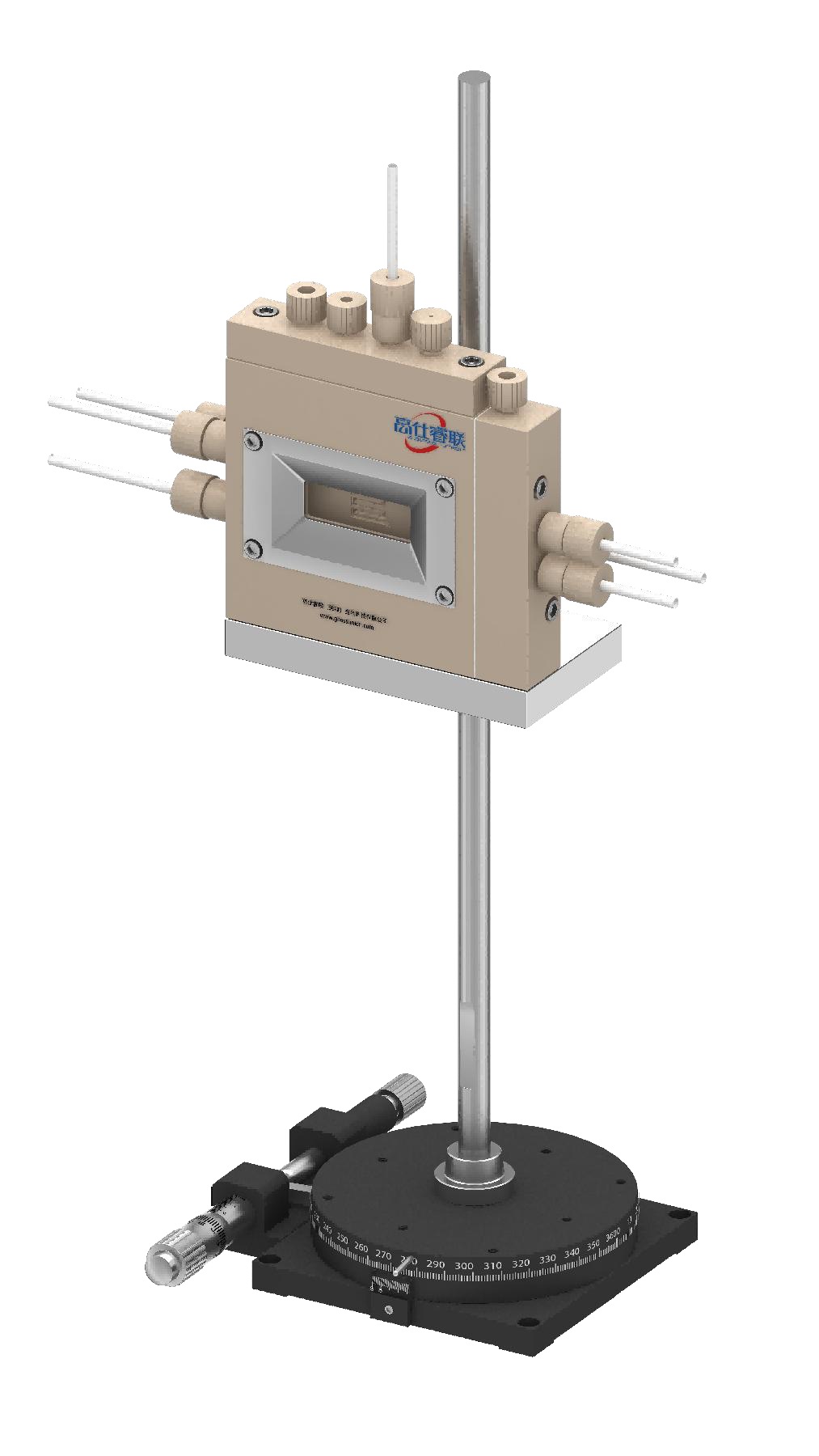 XAFS-4 Gas-Diffusion Reaction Cell — catalog figure